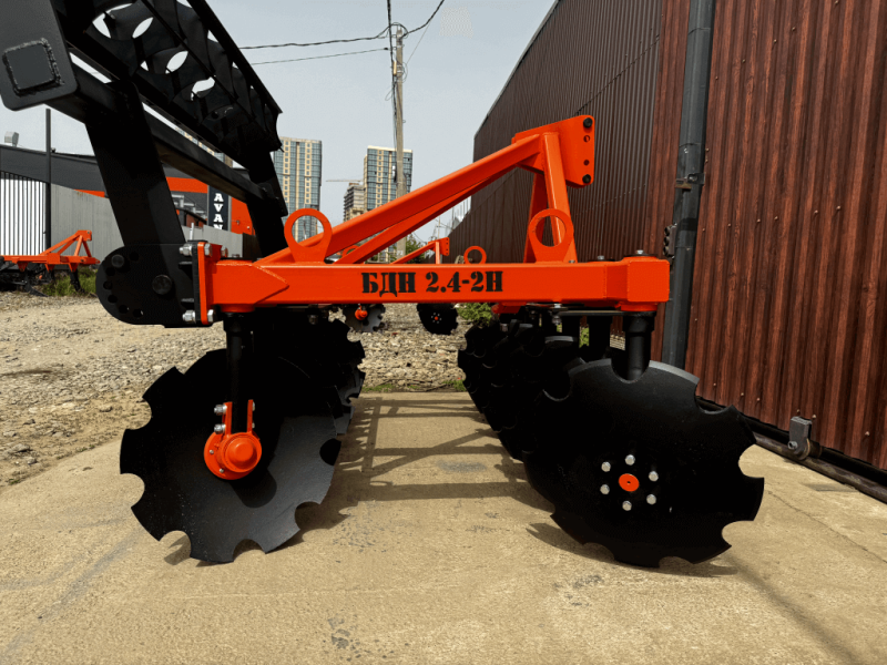 Борона дисковая навесная БДН 2,4х2Н, 14 рабочих органов купить в Рязани – «БДН-АгроКубань», 14