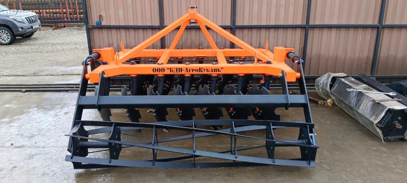 Борона дисковая навесная БДН 2,4х2Н с амортизаторами катка, 14 рабочих органов купить в Рязани – «БДН-АгроКубань», 2