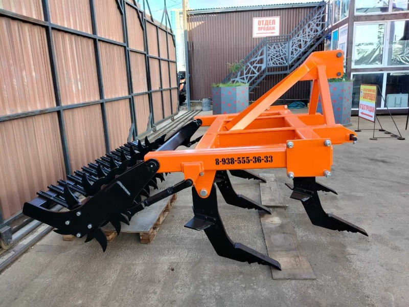 Плуг чизельный навесной ПЧН-2,1Н с зубчатым катком купить в Рязани – «БДН-АгроКубань», 7