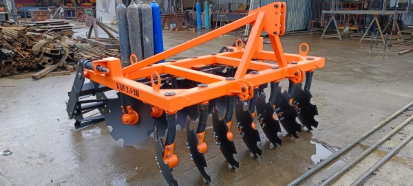 Борона дисковая навесная БДН 2,4х2Н с амортизаторами катка, 14 рабочих органов купить в Рязани – «БДН-АгроКубань», 5